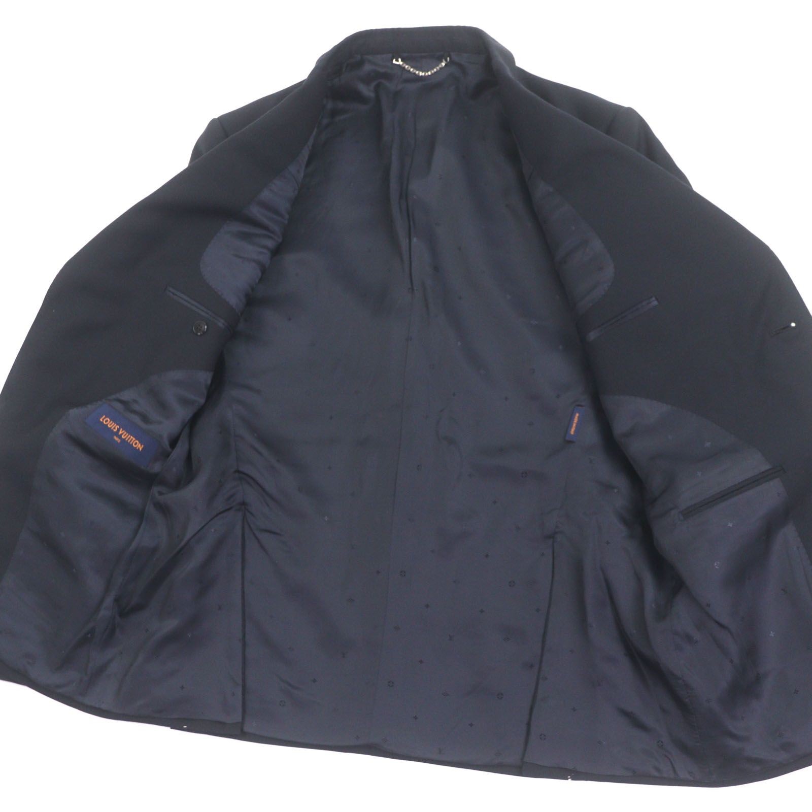 極美品▽LOUIS VUITTON ルイヴィトン 20AW ウール100% ピークドラペル