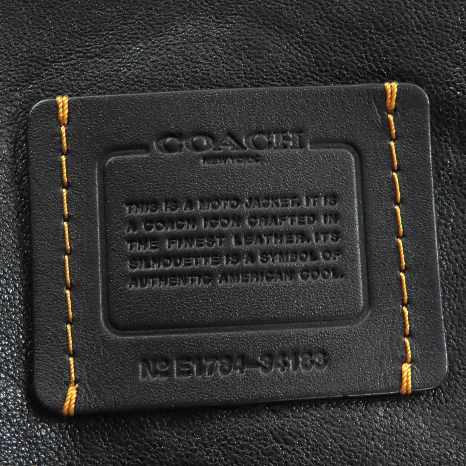  COACH コーチ 3725 ロゴボタン ラムレザー 中綿 ダブル ライダースジャケット ブラック XS レディース その他 レザージャケット ライダース