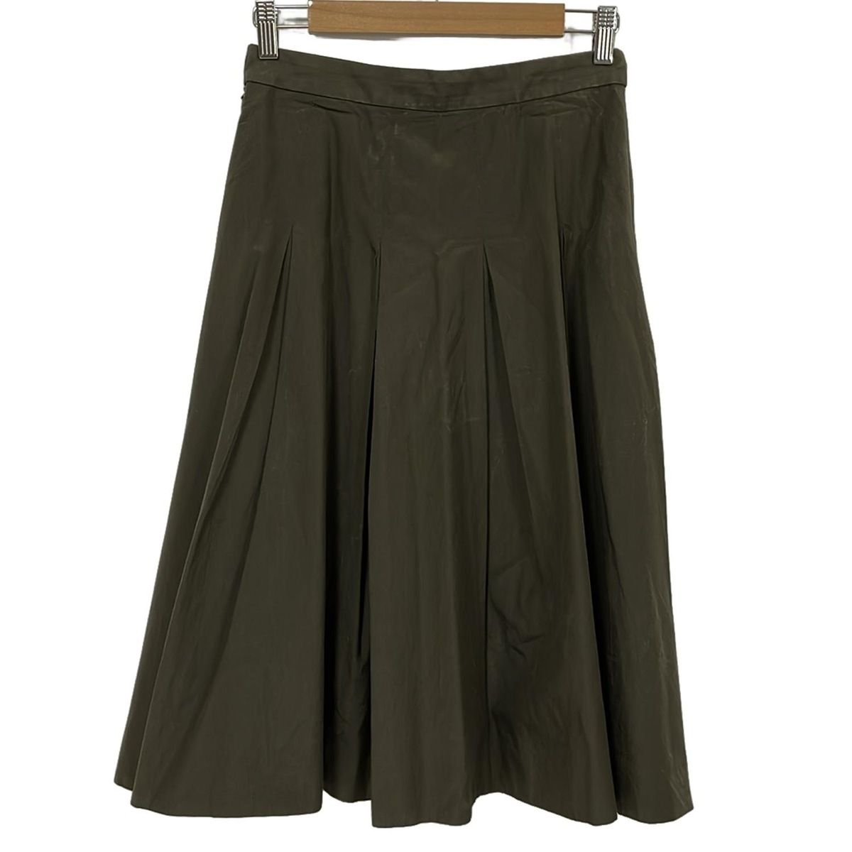 MargaretHowell マーガレットハウエル スカート サイズ1 S レディース - カーキ ひざ丈