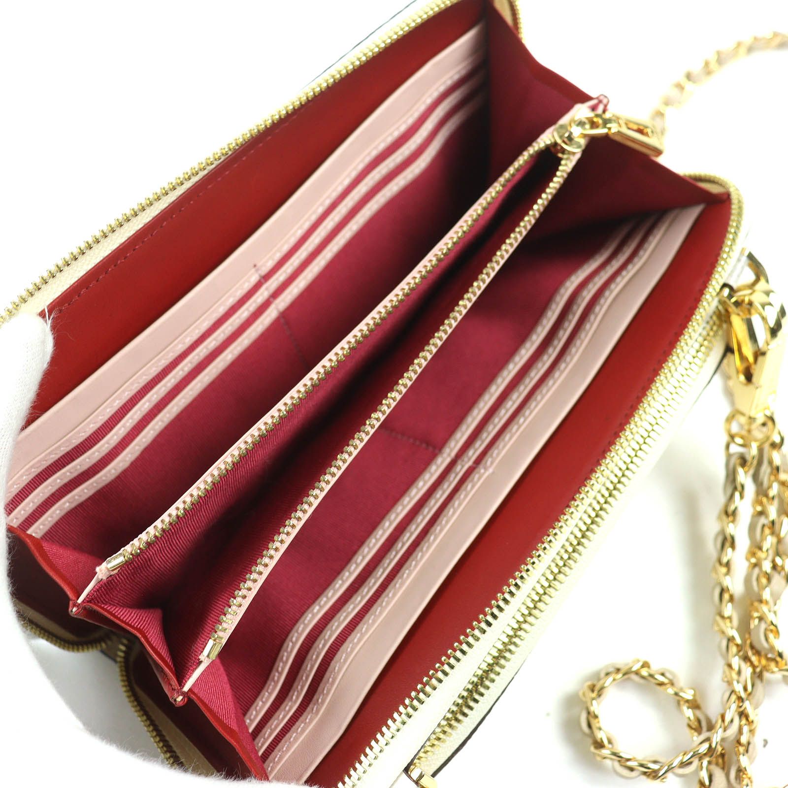 長財布 ブラウン