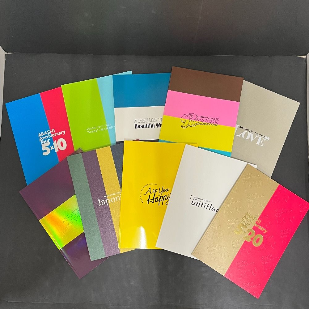 06w19754 嵐 ファンクラブ限定販売ライブツアーパンフレット写真集