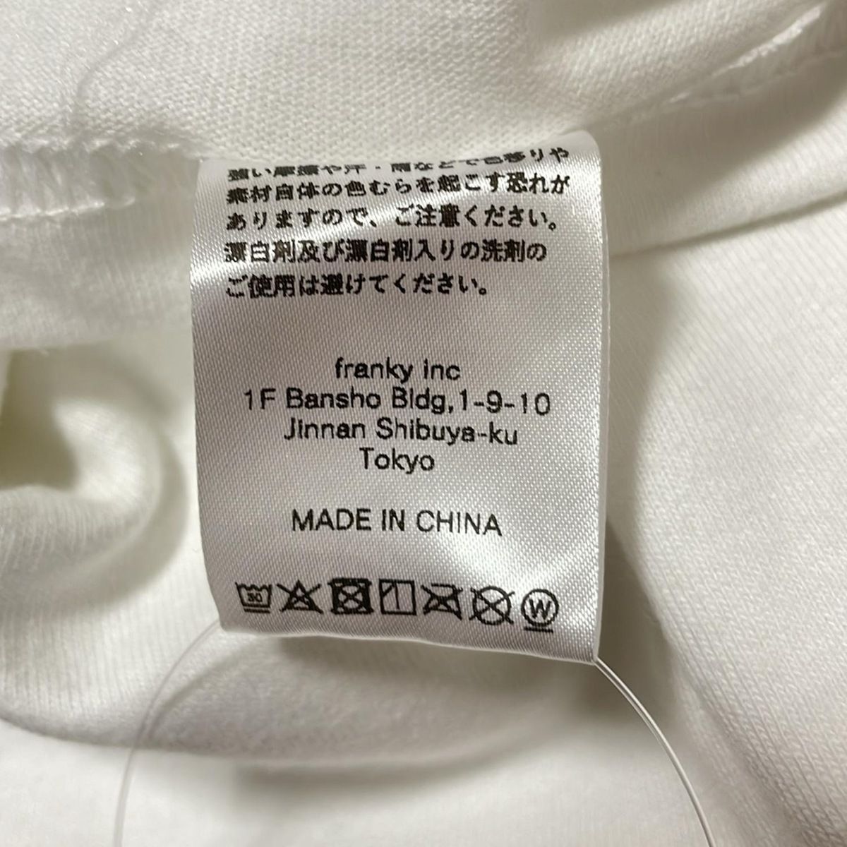  WIND AND SEA ウィンダンシー ノースリーブTシャツ サイズL レディース - 白×黒 クルーネック the Rolling Stornesコラボ ノースリーブ Tシャツ カットソー