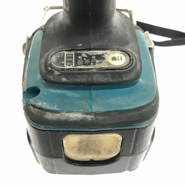 品 makita マキタ 14.4 V 充電式インパクトドライバー TD 137 D 青 ブルー バッテリ 6.0 Ah 充電器付 コードレス120206 電動インパクトドライバー ドリル ドライバー レンチ