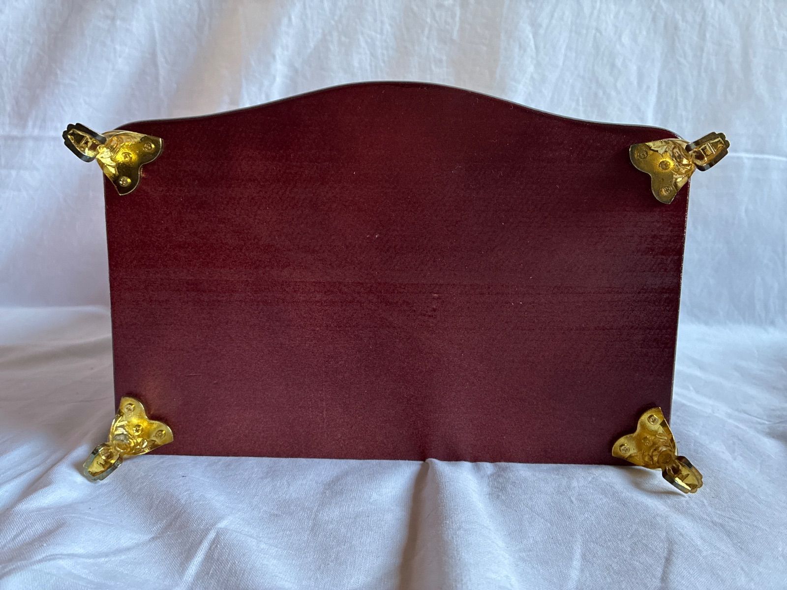 昭和レトロ】オルゴール付き ジュエリーボックス アクセサリーケース