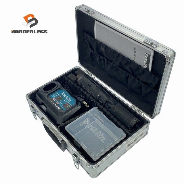 品 makita マキタ 7 2 V 充電式ペンインパクトドライバー TD 022 D 黒 バッテリ 1 0 Ah 充電器 ケーｽ付 コードレス120213