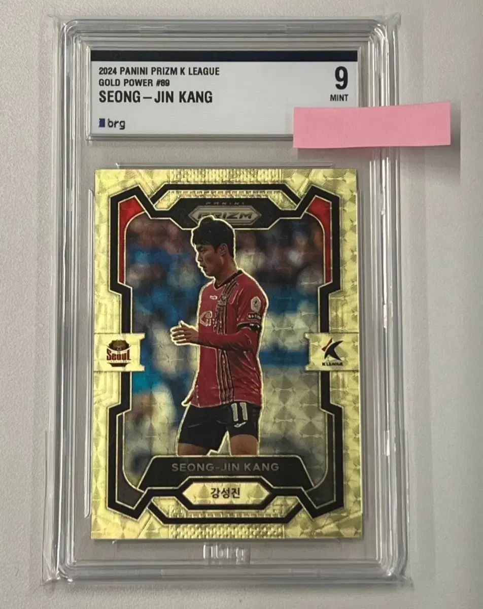 Kリーグ パニーニ 2025 FCソウル カン ソンジン ゴルパ brg 10