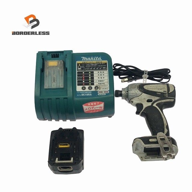 ☆中古品☆makita マキタ 14.4V 充電式インパクトドライバー TD131D 