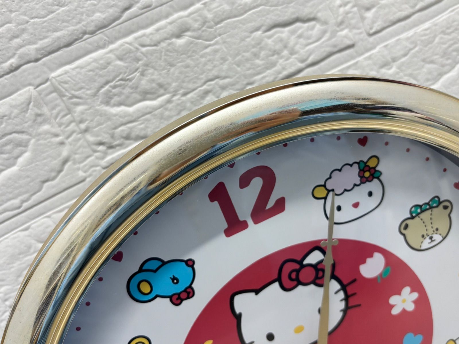 ハローキティ 壁掛け時計 - メルカリ