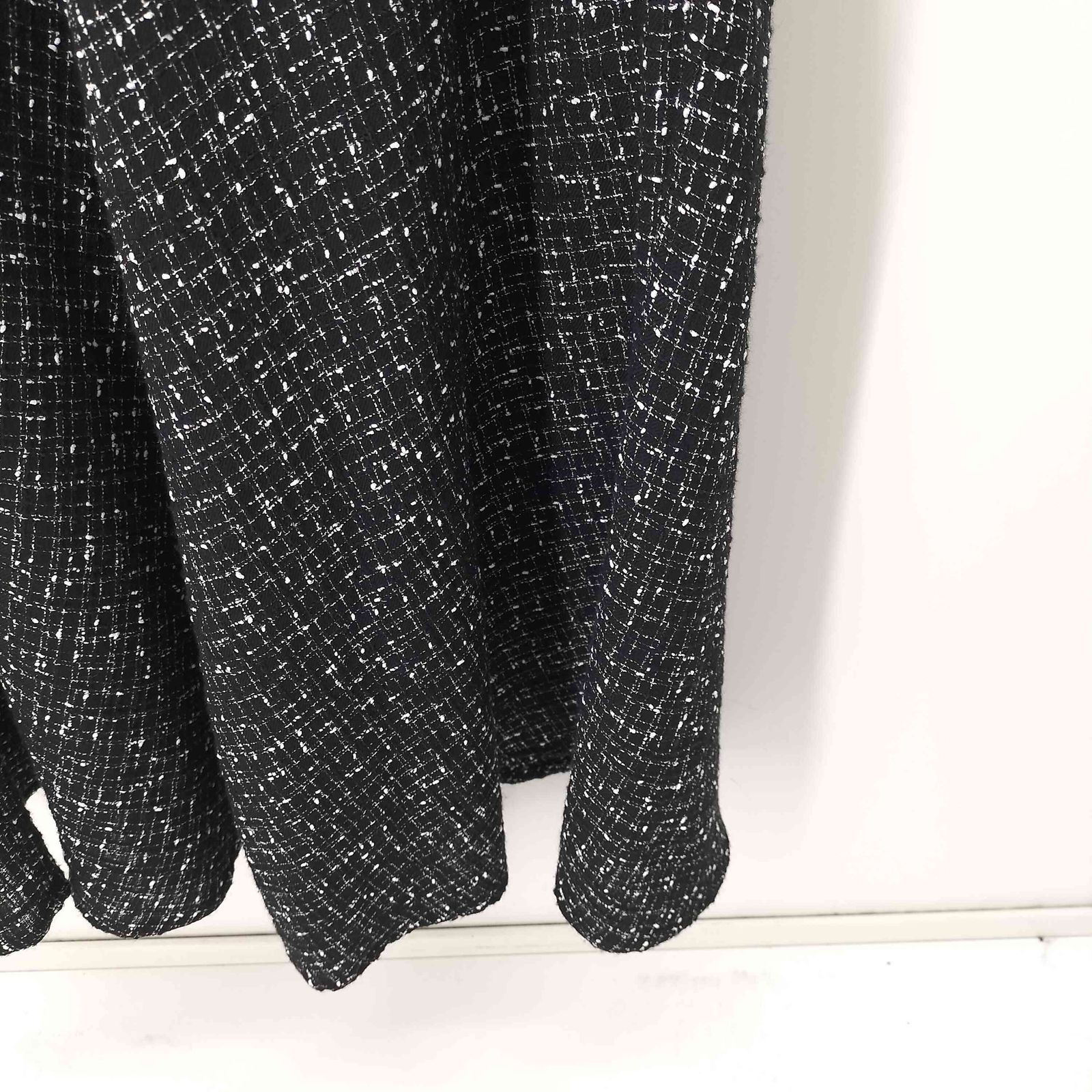 ビアズリー BEARDSLEY ツイードフレアーワンピース レディース JPN：0