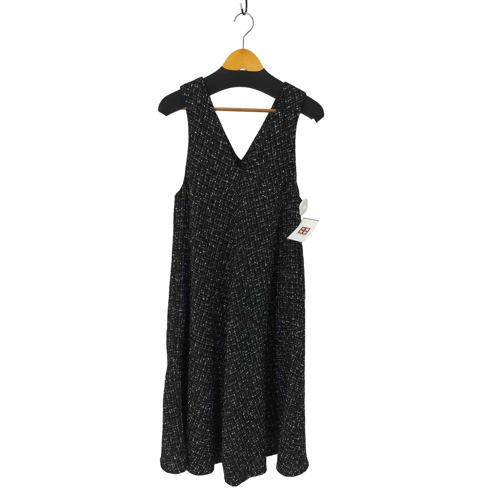 ビアズリー BEARDSLEY ツイードフレアーワンピース レディース JPN：0