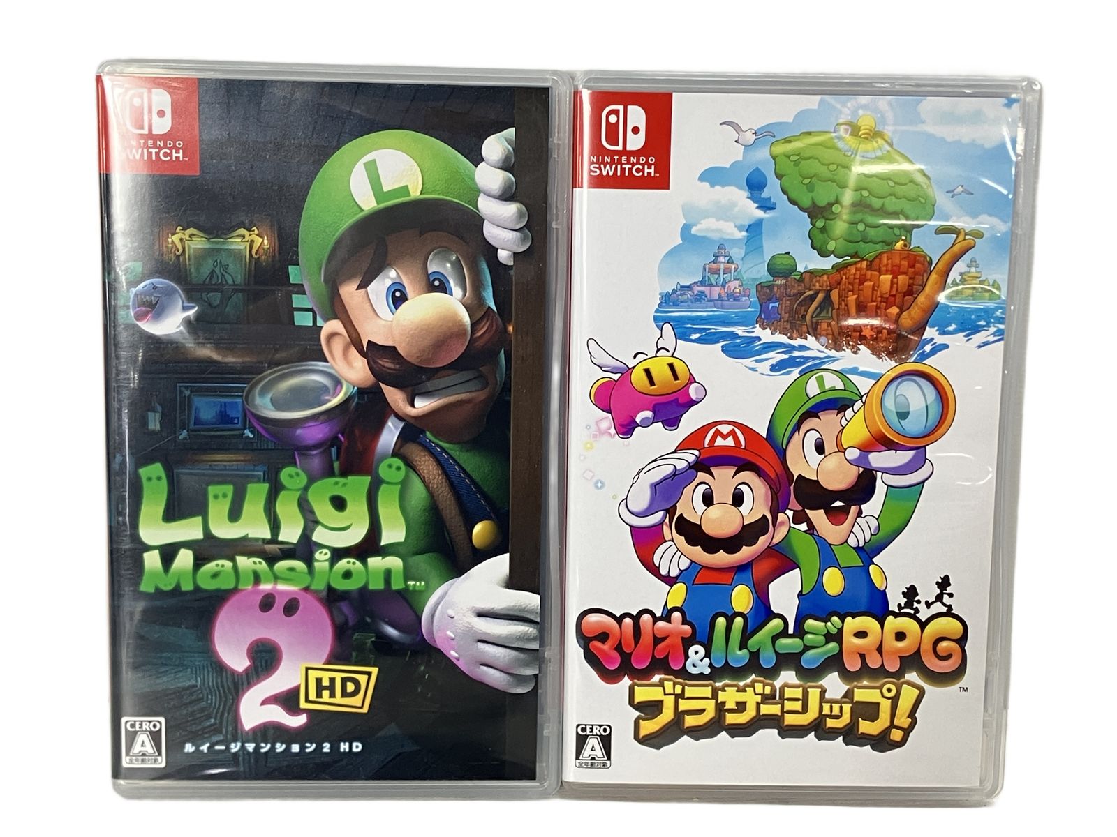 Nintendo Switch ルイージマンション2HD マリオ&ルイージRPG ブラザー