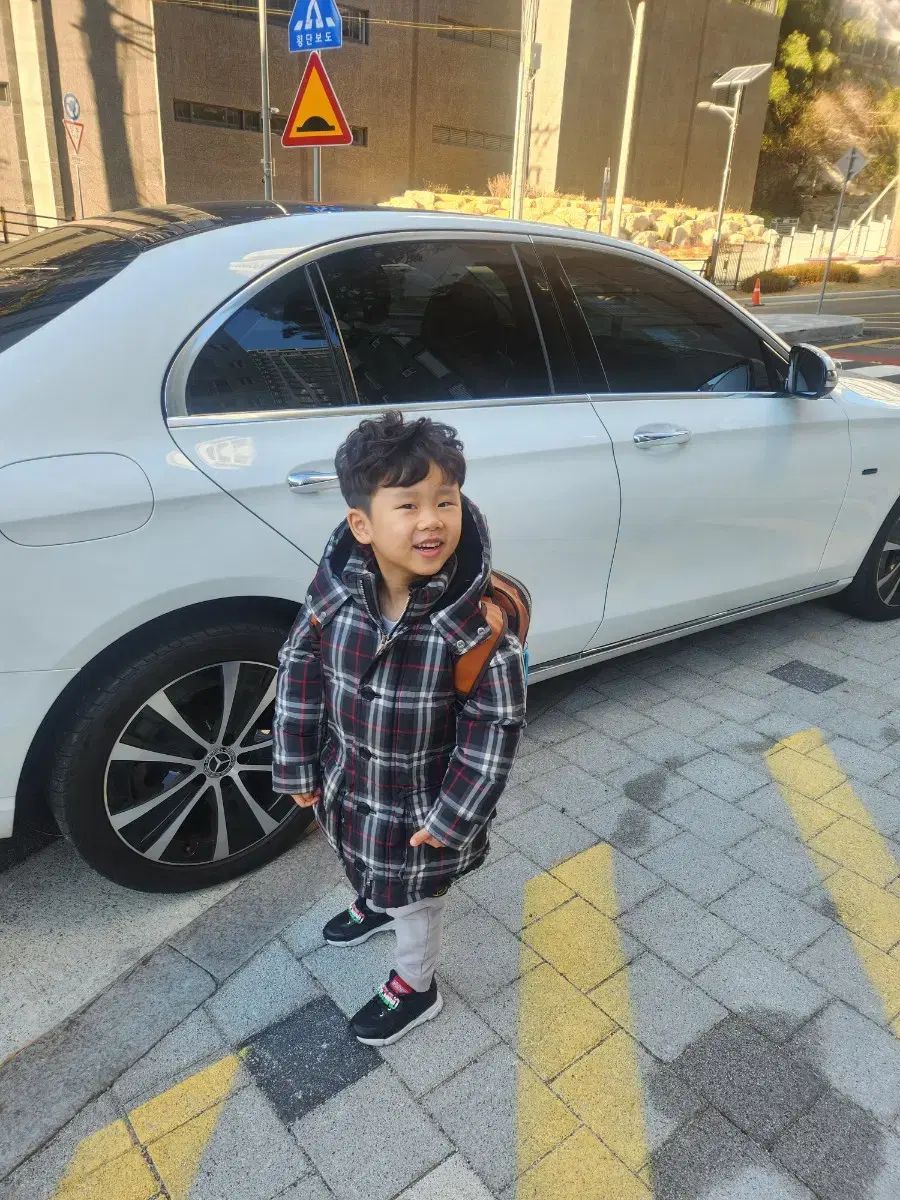  バーバリー キッズ チェック フードダウンコート 6 Y その他 ジャケット ブルゾン