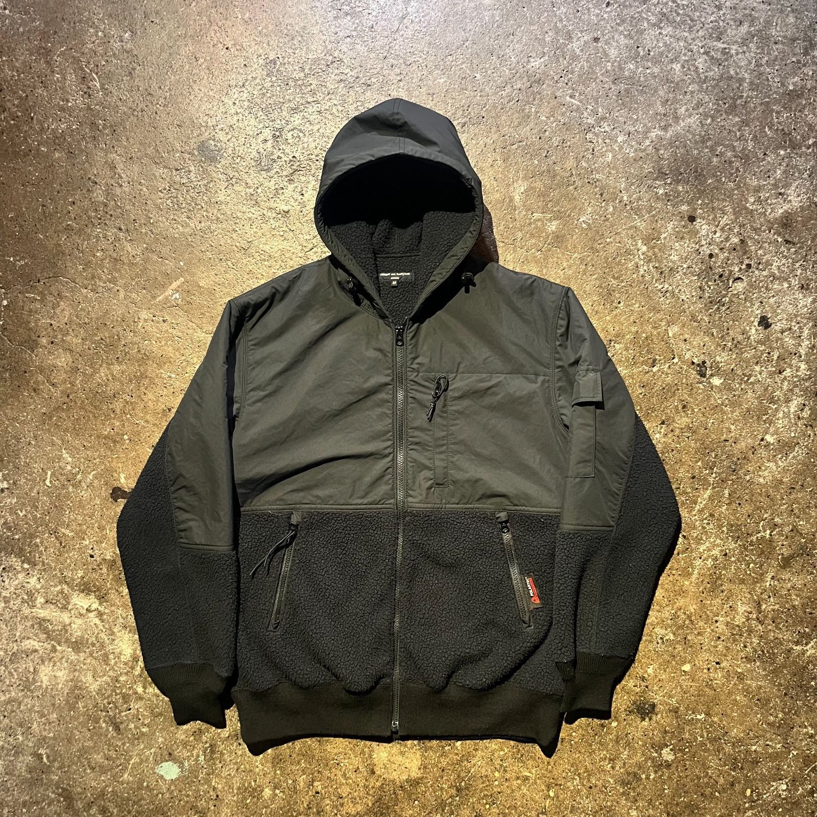 comme des garcons homme 2021aw ジャケット COMME des GARCONS HOMME 21aw フリースジャケット M POLARTEC