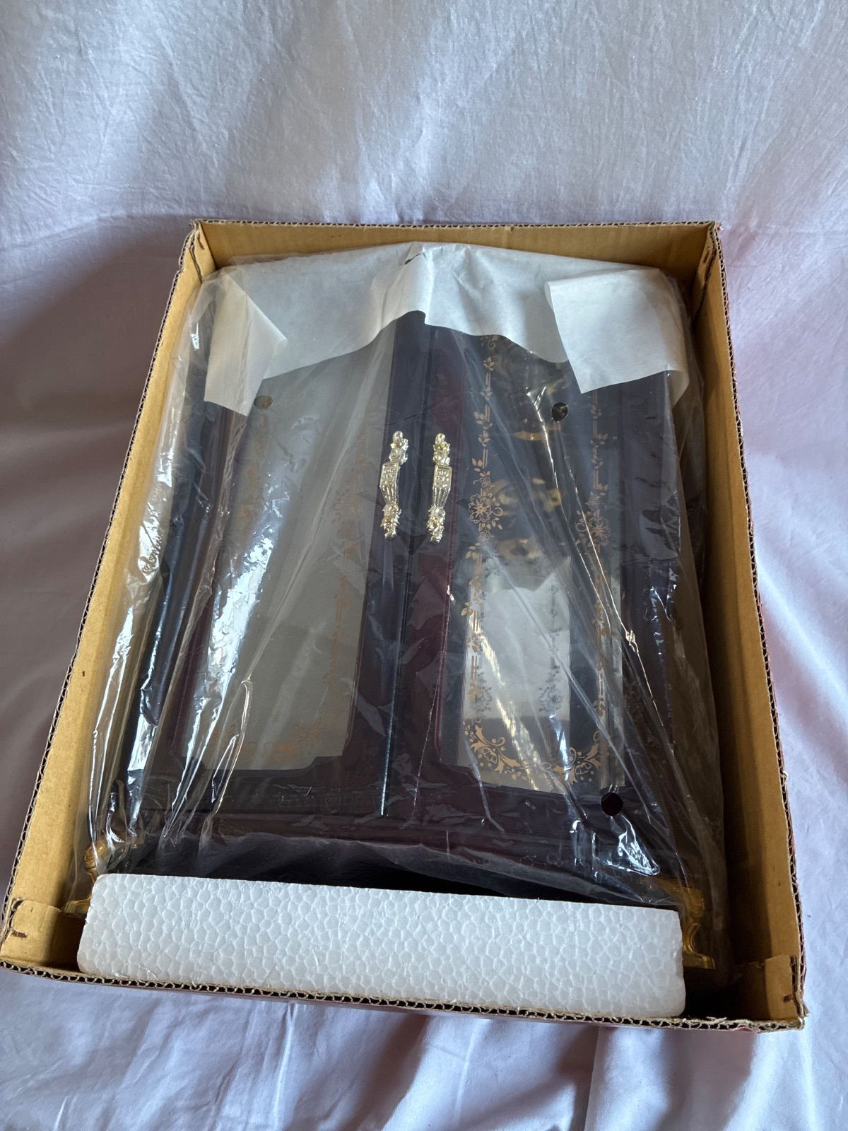 昭和レトロ】オルゴール付き ジュエリーボックス アクセサリーケース