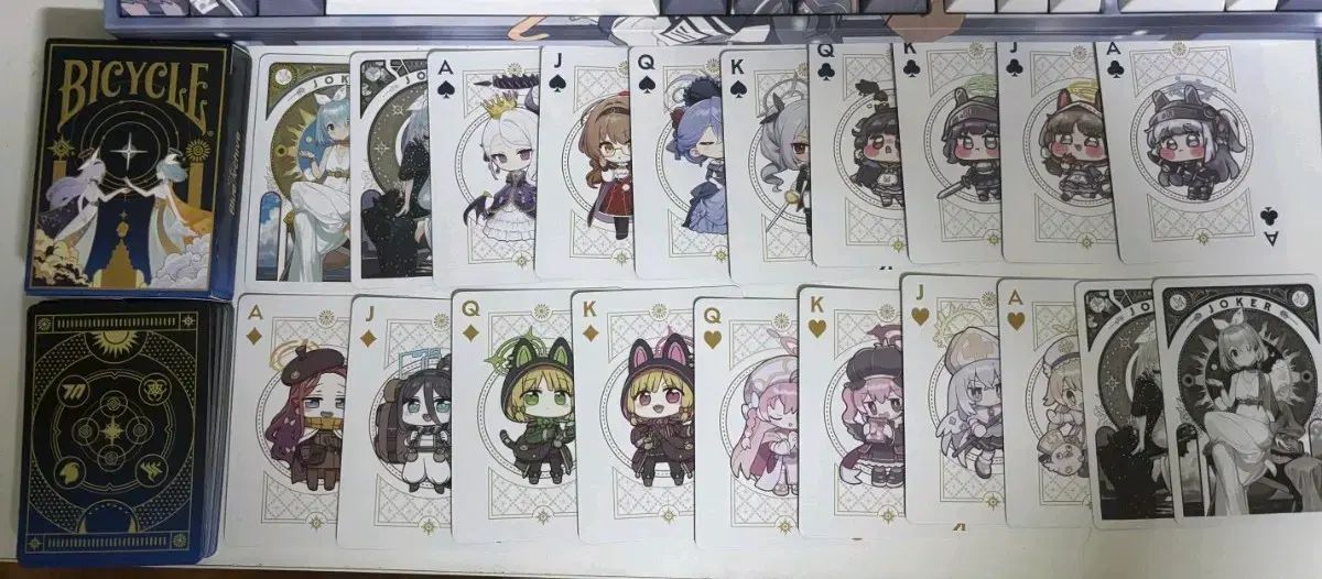 バイシクル ブルーアーカイブ トランプカード イラスト変更前 バージョン