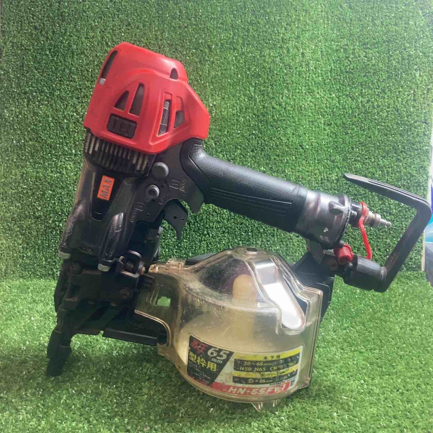 マックス MAX 高圧エア釘打ち機 HN-65 FW 1