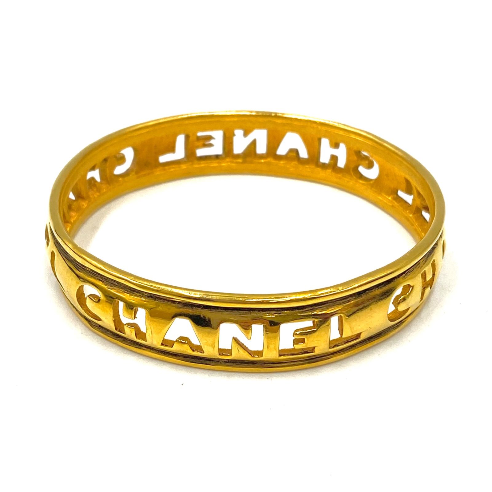 吉CHANEL（シャネル）ロゴ バングル ブレスレット 楽天市場】CHANEL