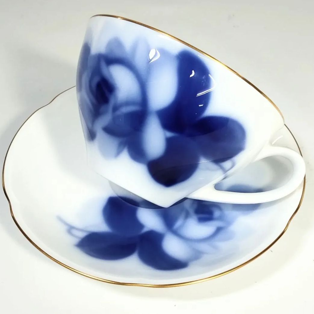 大倉陶園 ブルーローズ