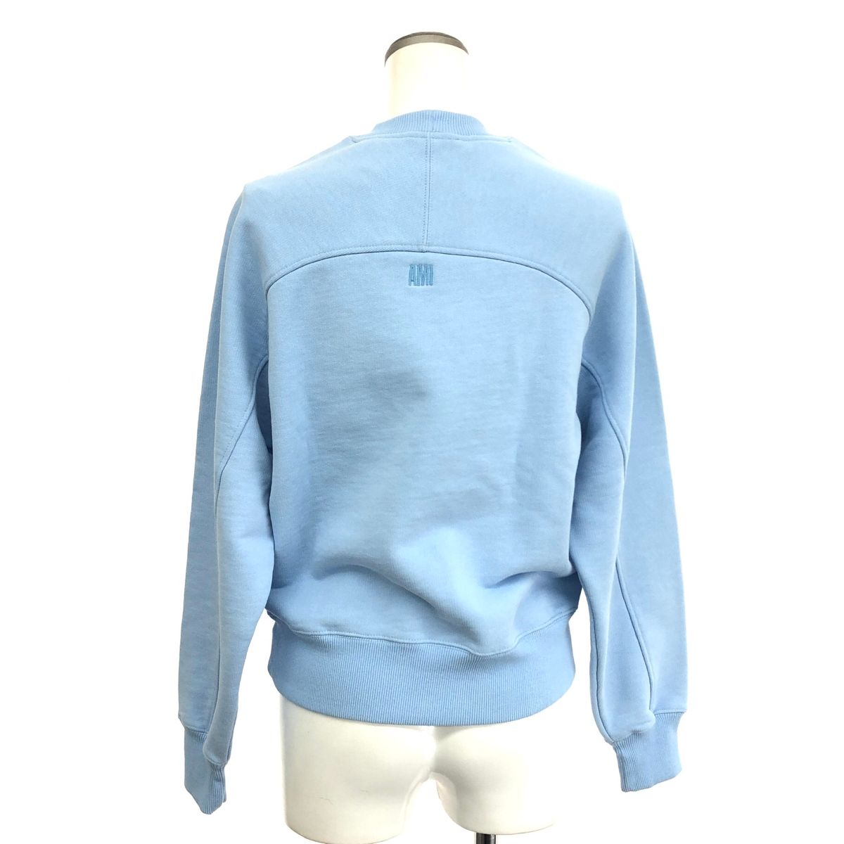 AMI PARIS アミパリス スウェット サイズ XXS .747 ブルー レディース