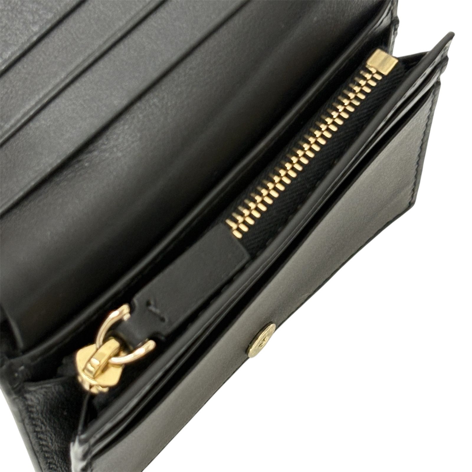 VALENTINO GARAVANI ヴァレンティノガラヴァーニ】 美品 Vロゴ 二 