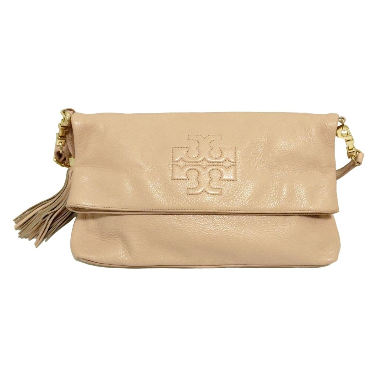 TORY BURCH トリーバーチ ショルダーバッグ ライトピンク ストラップ着脱可 レザー