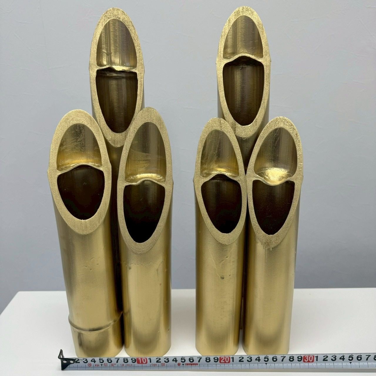 門松 天然竹 ゴールド 6本セット - メルカリ