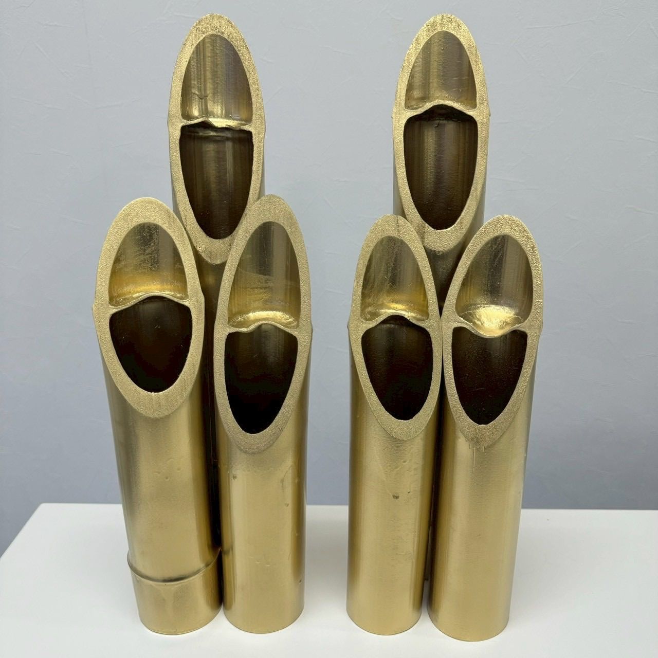 門松 天然竹 ゴールド 6本セット - メルカリ