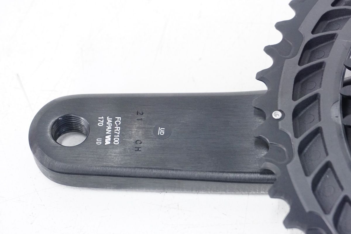 Shimano 105 FC-R7100 50-34T 170mm クランク Shimano 105 FC-R7100 12 Speed Crankset 160mm 50/34T : Amazon.com