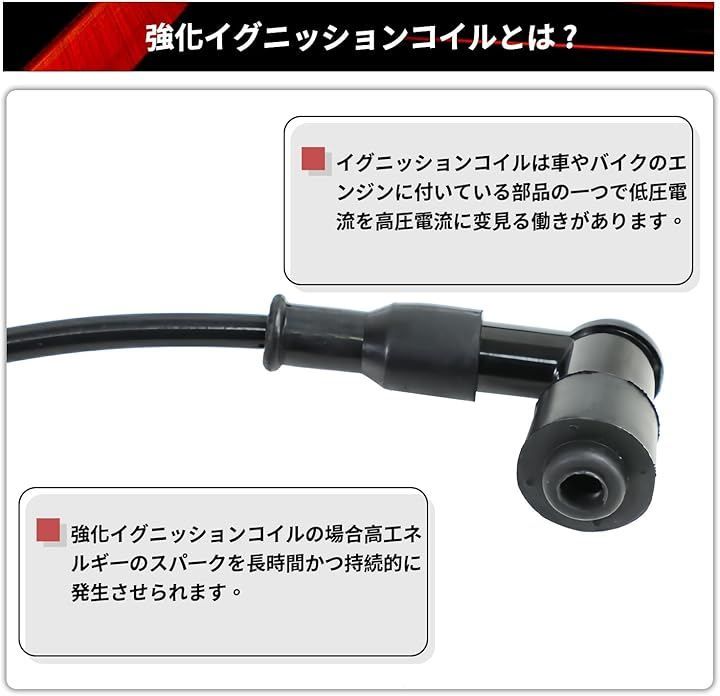 Jetsetmoto 互換品 ホンダ用 強化 イグニッションコイル モンキー
