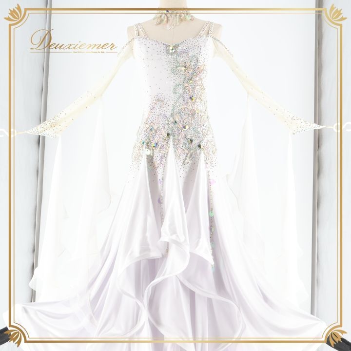 社交ダンス 衣装 スタンダードドレス ドレス スタンダード ワンピース