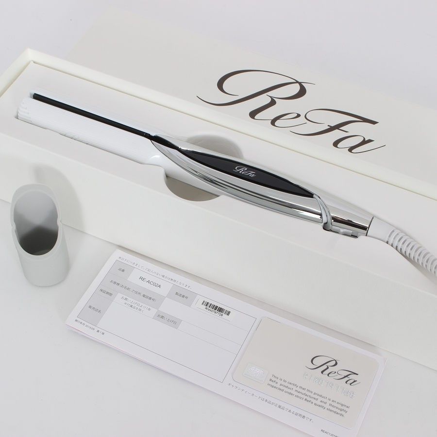 リファビューテック ストレートアイロン(01_ホワイト): ｜ カタログ