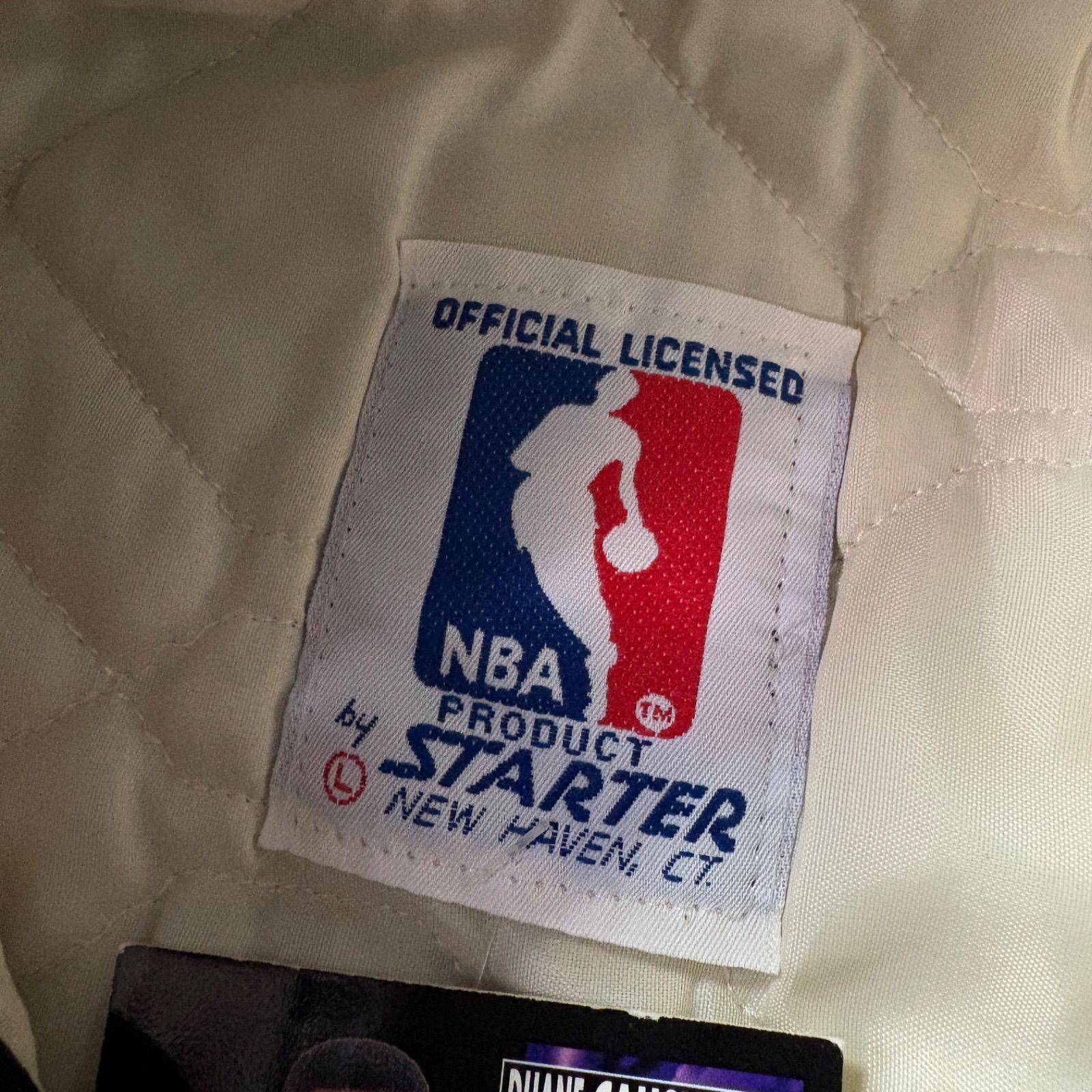 starter NBA San Antonio SPURS スタジャン ナイロン 中綿 L USA製 