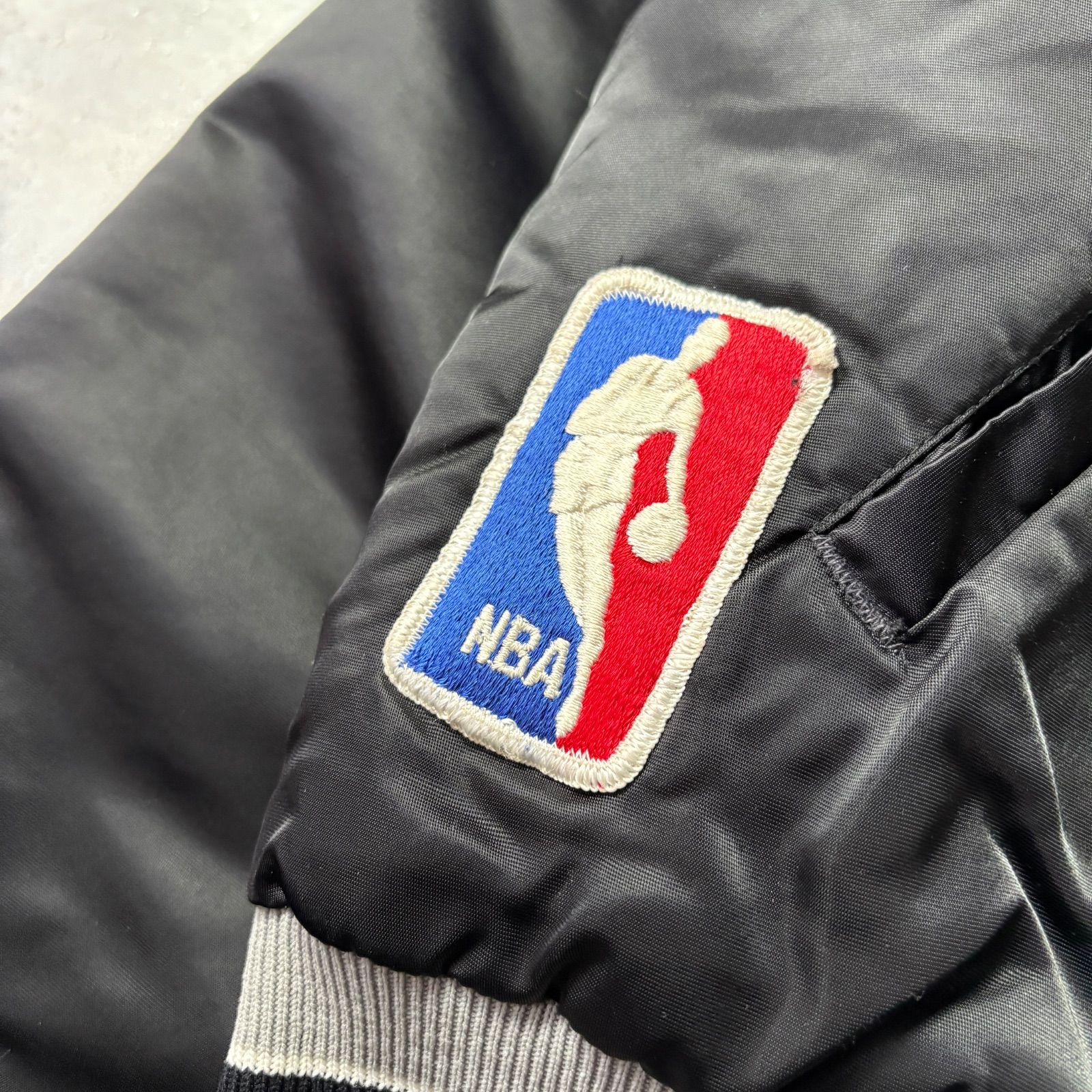 starter NBA San Antonio SPURS スタジャン ナイロン 中綿 L USA製 