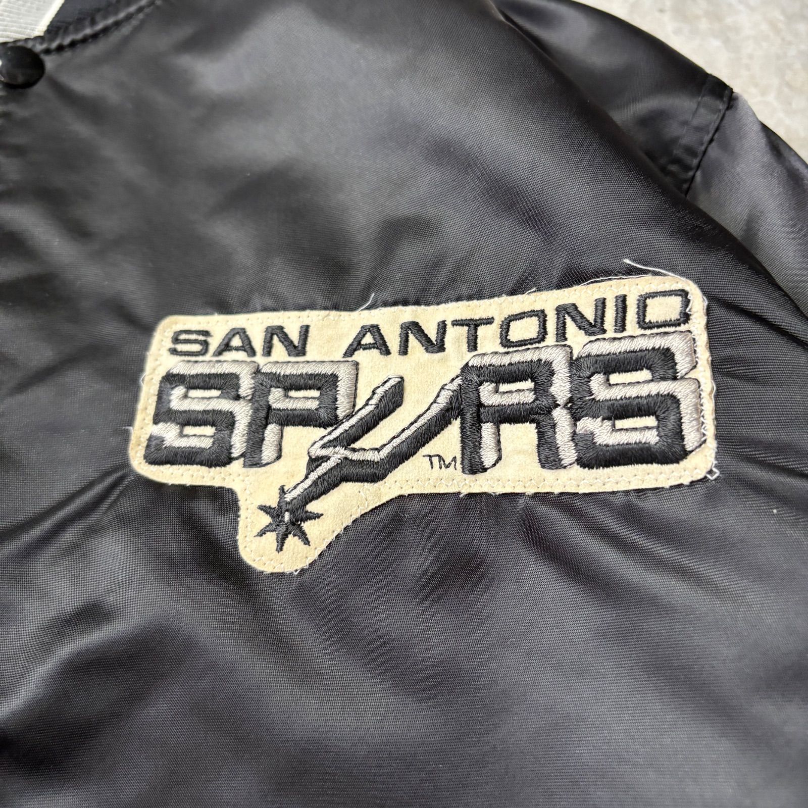starter NBA San Antonio SPURS スタジャン ナイロン 中綿 L USA製 