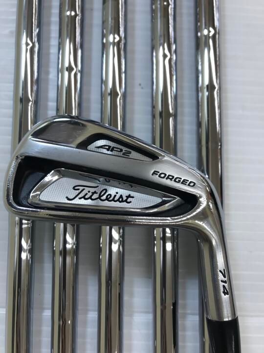 タイトリスト AP 2 714 NSプロ950GH Sフレックス アイアンセット 中古