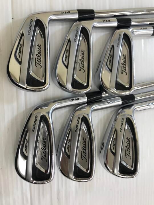 タイトリスト AP 2 714 NSプロ950GH Sフレックス アイアンセット 中古