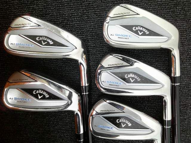 アイアンセット キャロウェイ PARADYM Ai SMOKE MAX FAST TENSEI 40 for CW JP 5本セット R 26 6441