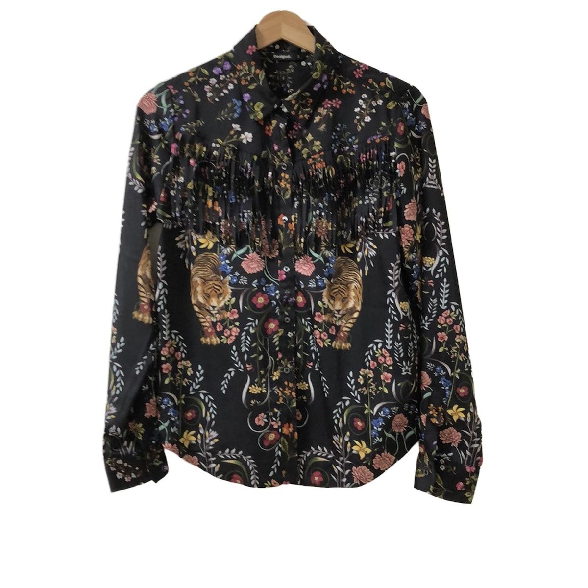 Desigual(デシグアル) 長袖シャツブラウス サイズS レディース新品同様