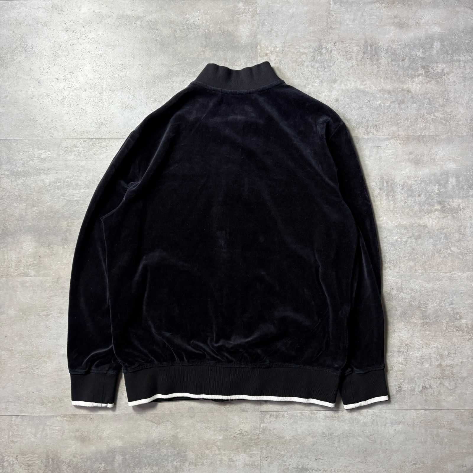 sean john ブラックベロア トラックジャージ L hiphop B系 - メルカリ