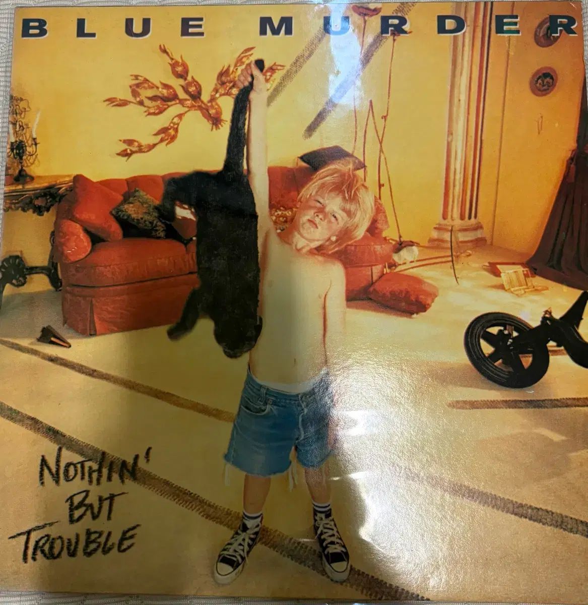 青 殺人 Blue Murder LP ビニール 早い ライセンス