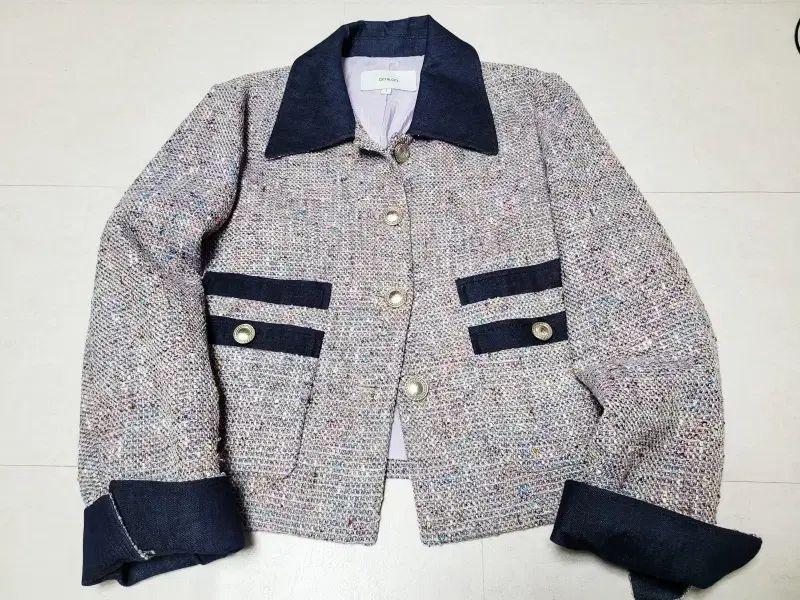 オンアンドオン デニム バイ Kara ツイードジャケット ポール1202