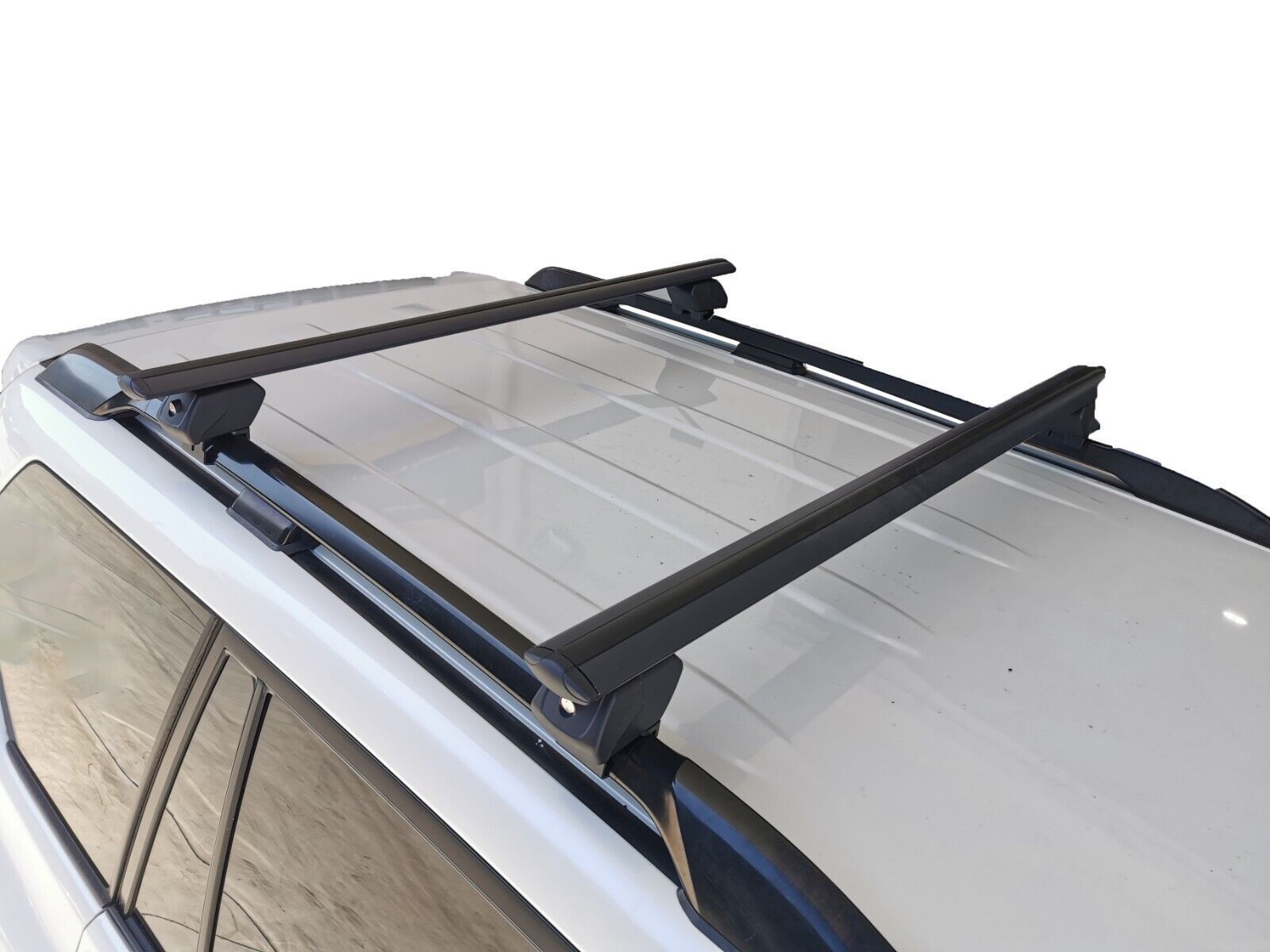 アウトレット トヨタ 250系 ランドクルーザー ランクル ルーフラック クロスバー ブラック Toyota