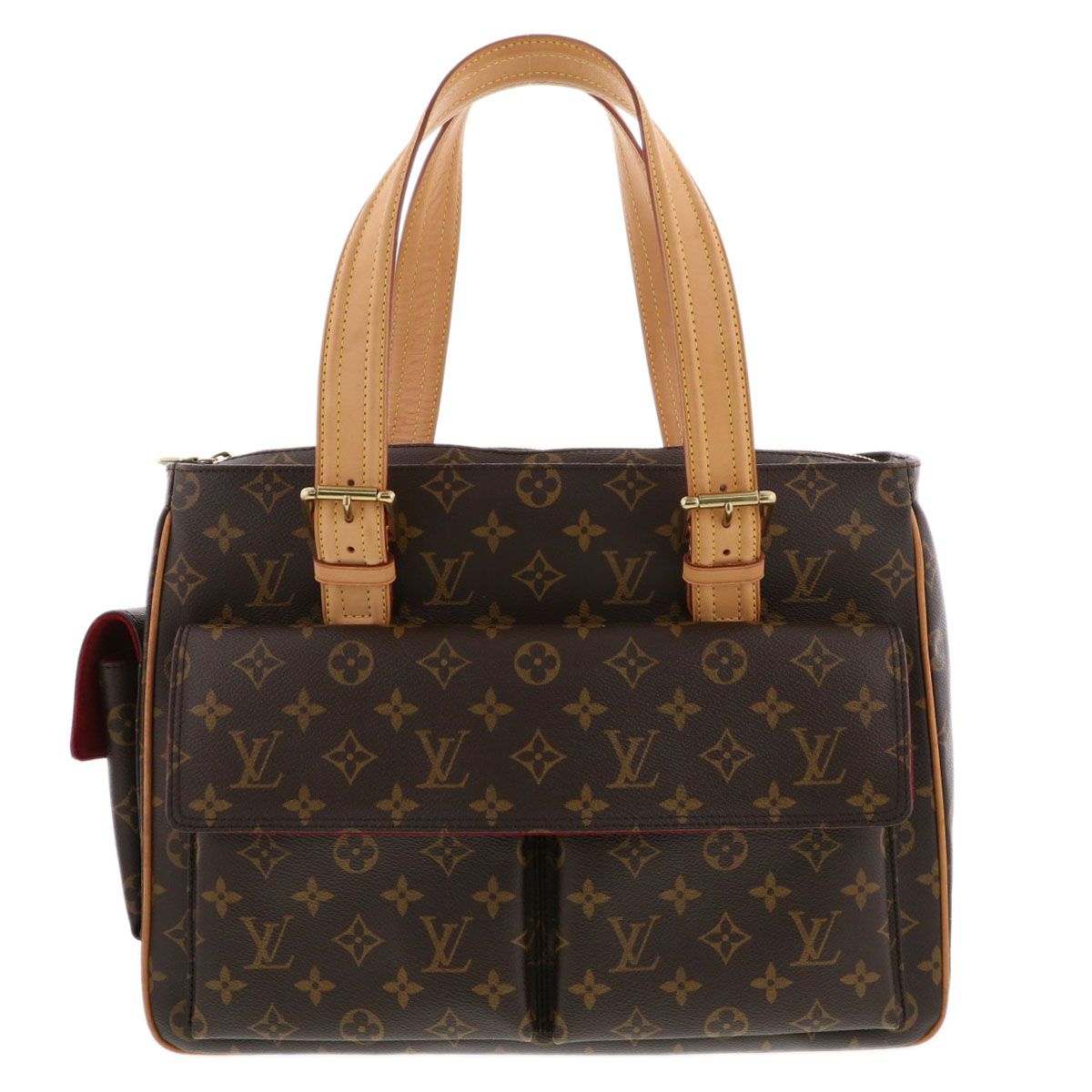 LOUIS VUITTON ルイ ヴィトン モノグラム ミュルティプリ シテ ハンドバッグ M 51162 ブラウン レディース