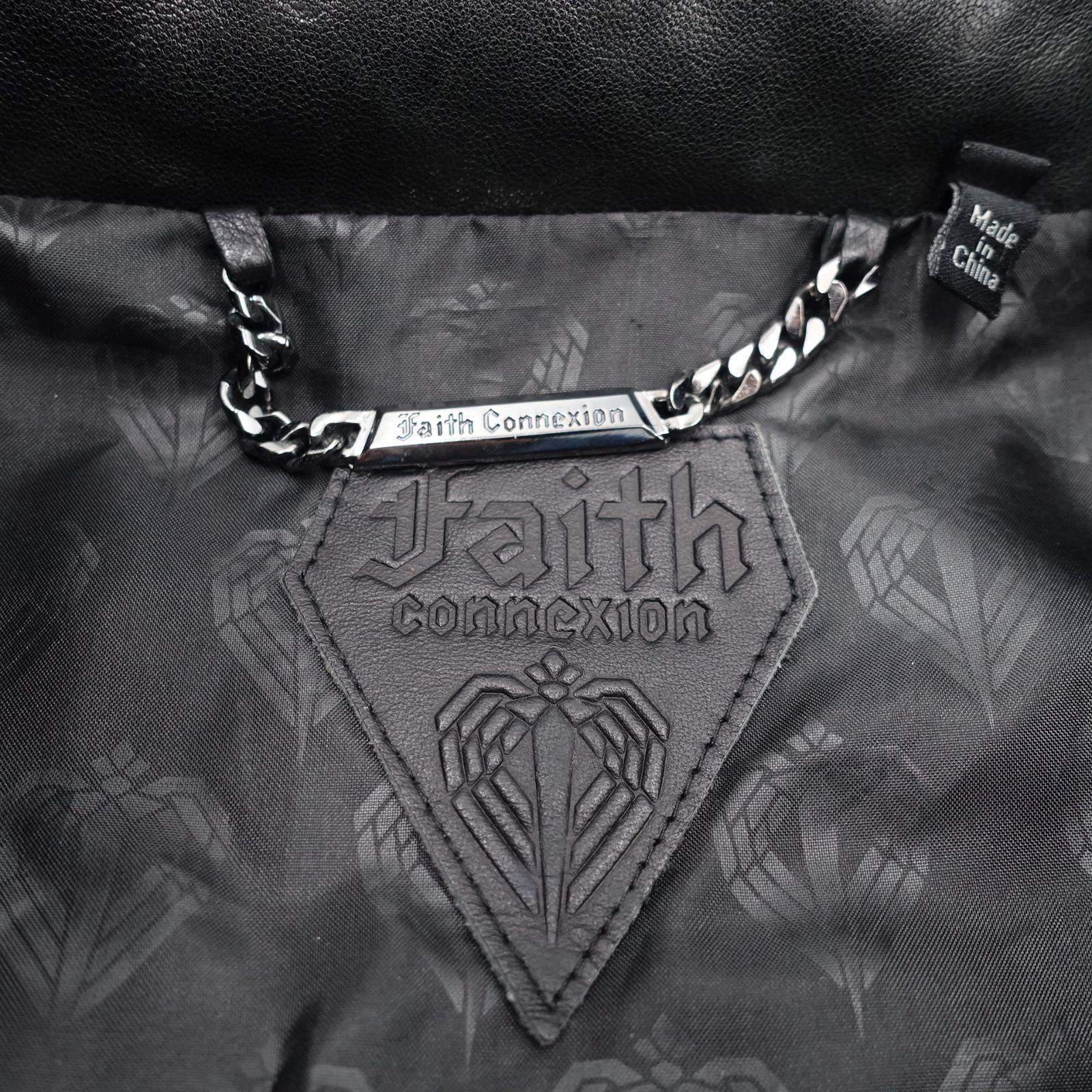 FAITH CONNEXION レザージャケット Sサイズ ブラック 黒 ライダース