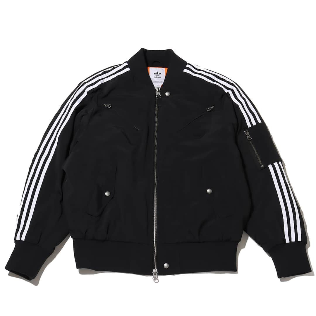 M 新品【adidas Originals NEW PAD JKT JD3743 KQG01 BLACK/UNIORA