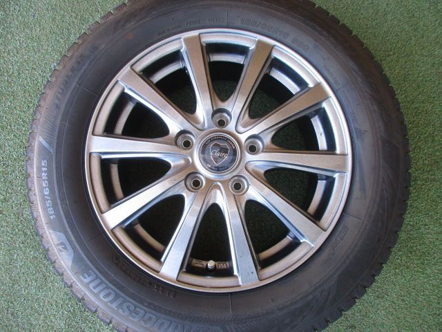 み ク 185 65 R 15 スタッドレスタイヤ４本SET フリード 5穴車 CR Z スイフトスポーツ