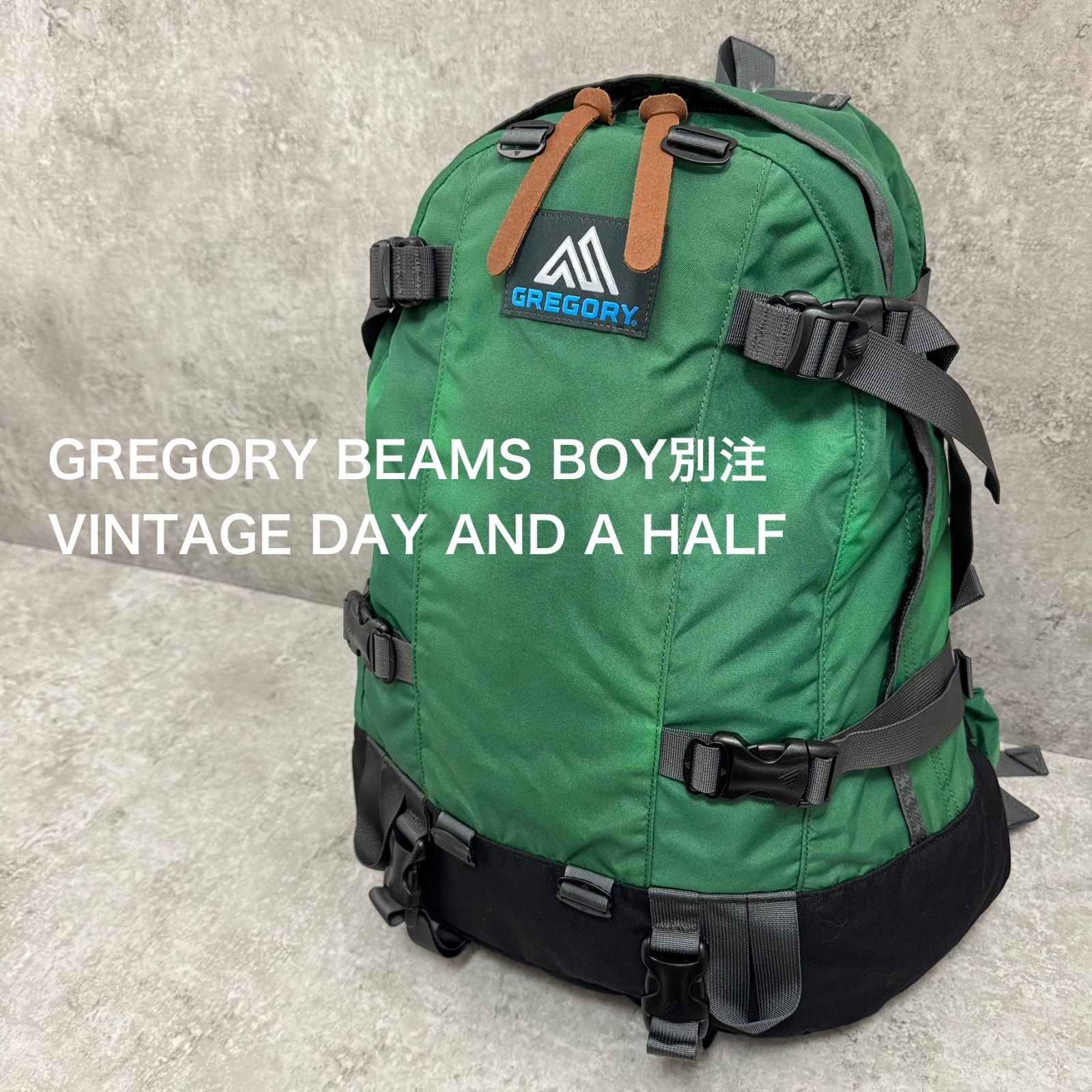 極美品】GREGORY BEAMS BOY 別注 VINTAGE DAY AND A HALF グレゴリー 