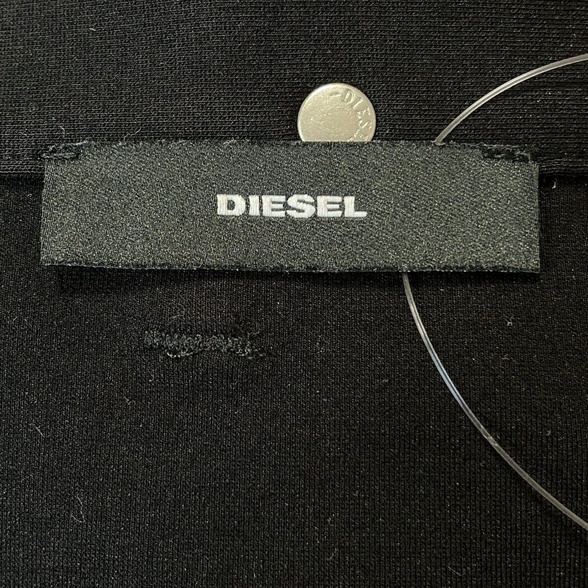  DIESEL ディーゼル 巻きスカート サイズ27 M レディース - 黒 ロング ジップアップ その他 スカート
