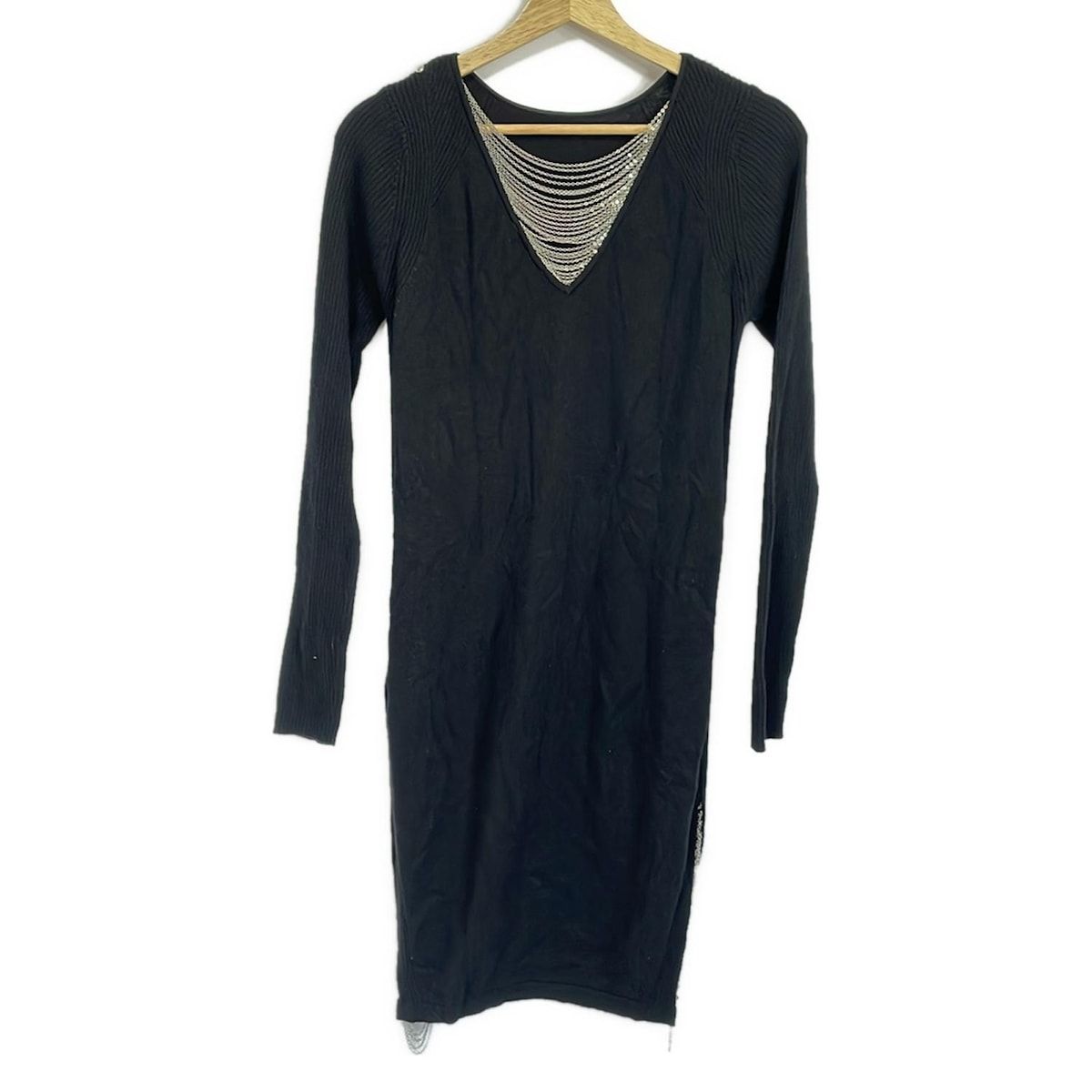 DIESEL(ディーゼル) ワンピース サイズXS レディース美品 - 黒 長袖