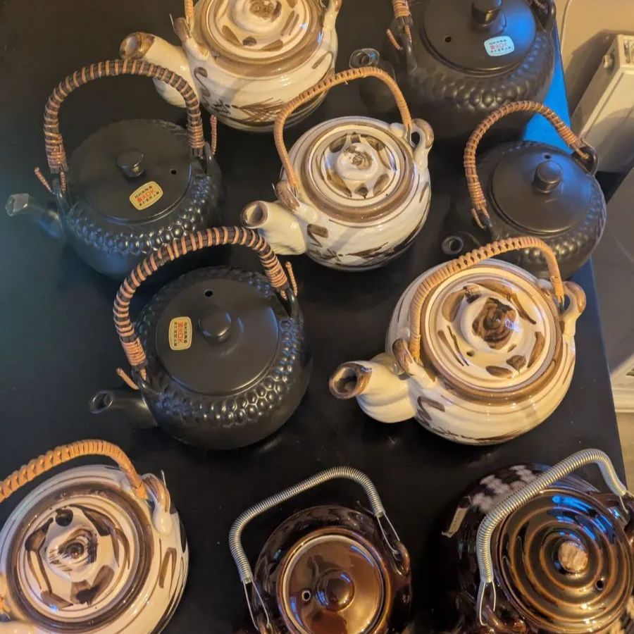 土瓶 急須 茶器 茶道具 陶器 昭和レトロ